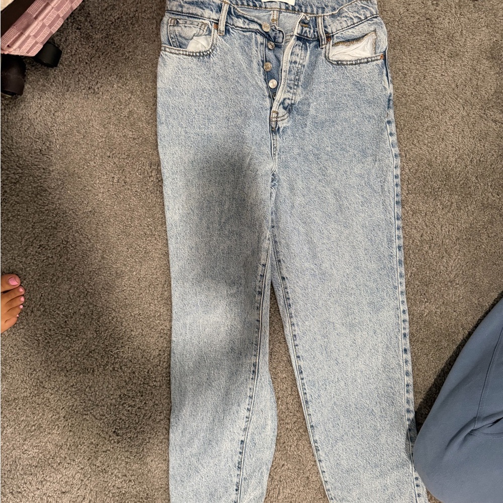 Straight Leg Pacsun Blue Women's Jeans
